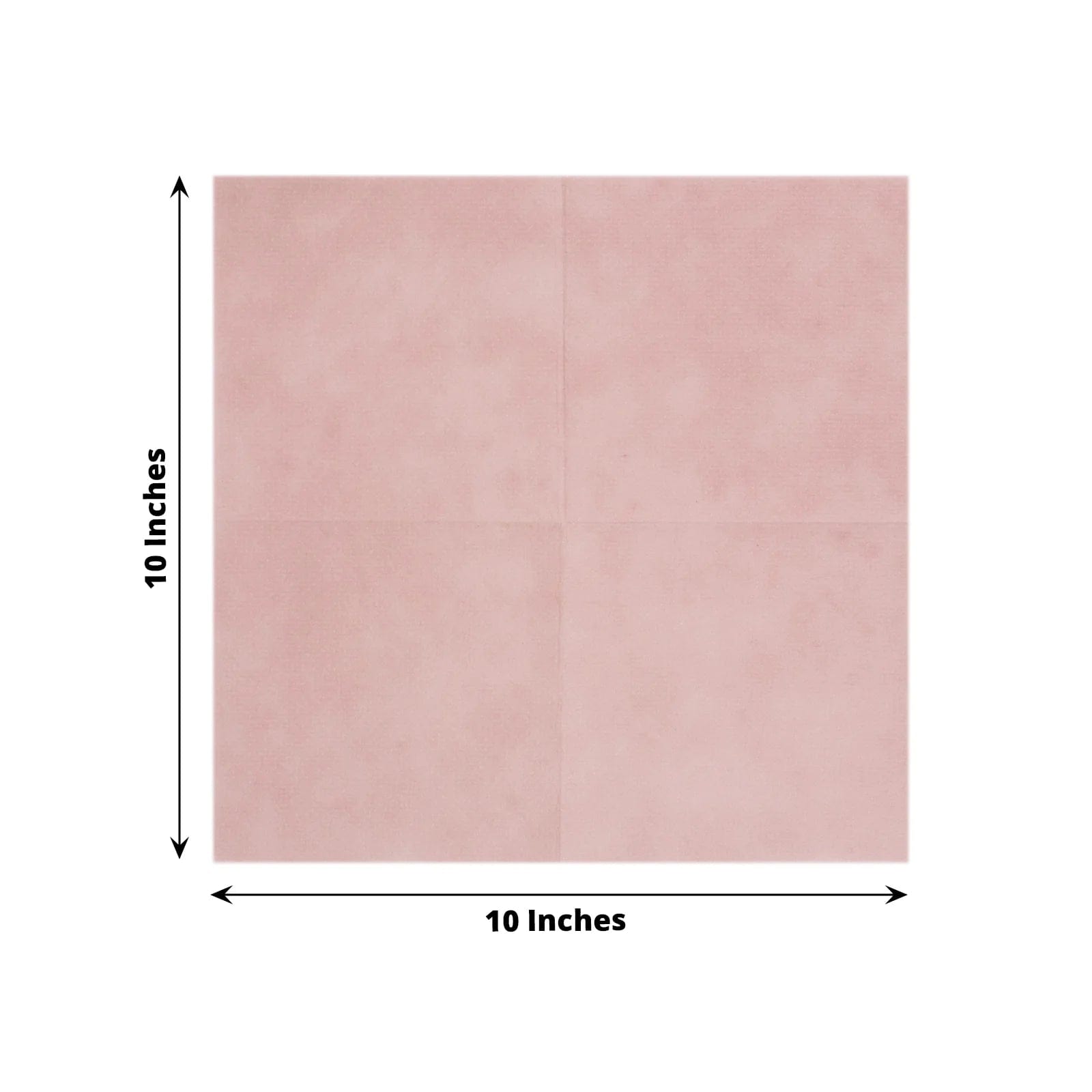 Premium 20-Pack 10x10 Inch White Airlaid Paper Cocktail Napkins - Soft, Absorbent & Disposable for Parties, Weddings & Events