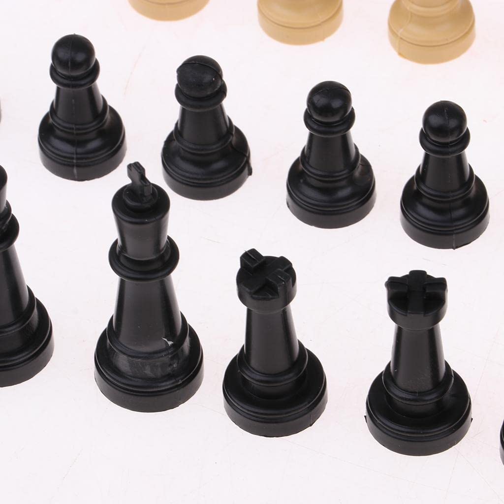 32-Piece International Wooden Chess Set - Classic Strategy Board Game for Kids & Adults - Perfect for Family Game Nights, Travel, and Educational Play