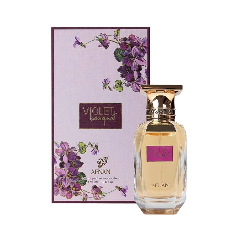 Violet Bouquet Eau de Parfum 90ml - Floral Fragrance for Women, Long-Lasting Perfume Spray - Perfect for Date Nights, Special Occasions & Daily Wear