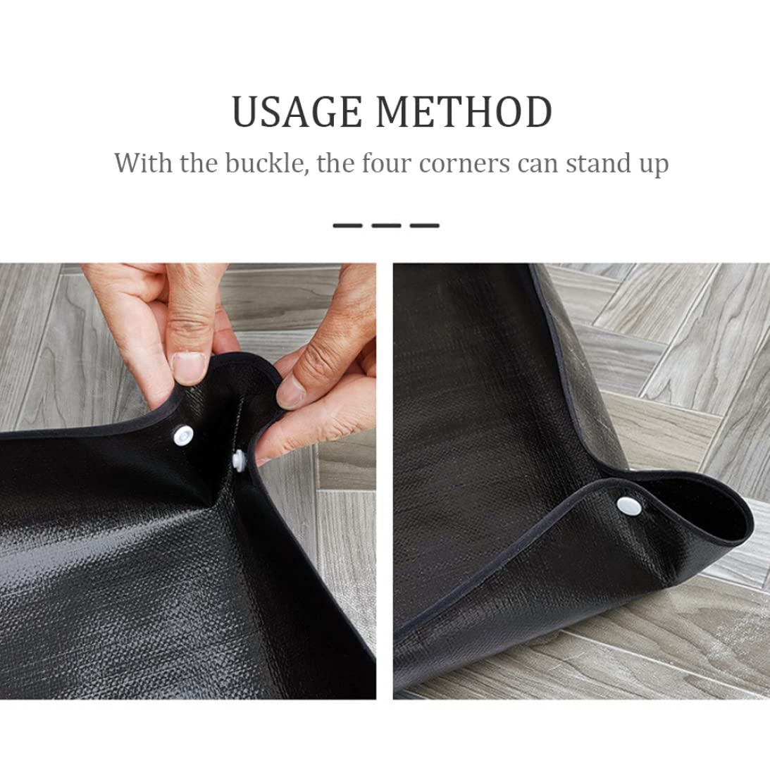Foldable Plant Repotting Mat - Waterproof Gardening Soil Tray for Indoor Plants | Portable Planting Mat for Repotting, Transplanting & Gardening Workspace Protection