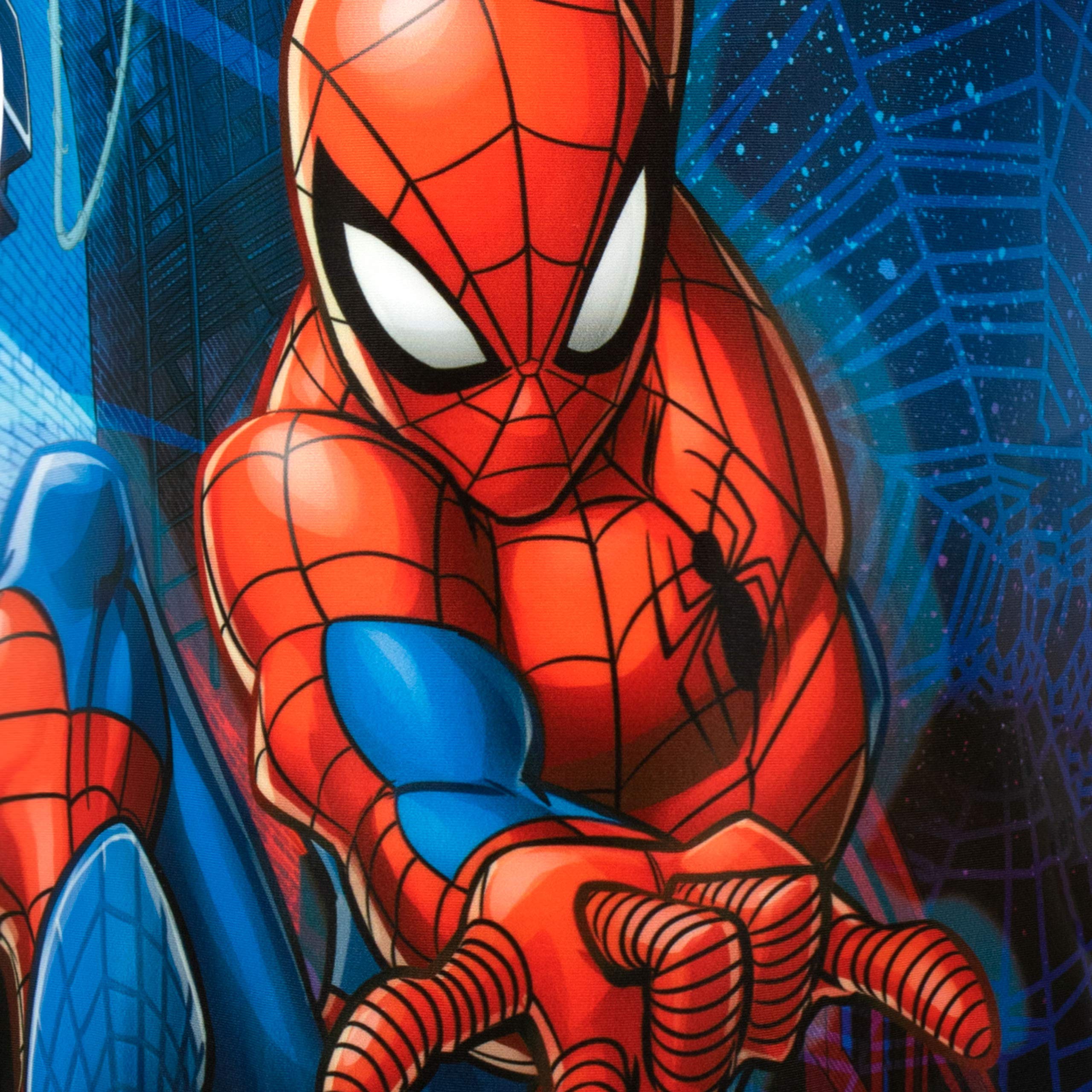 Marvel Boys' Spiderman Swimsuit - Kids' Superhero Swimwear for Pool, Beach & Summer Fun | UV Protection & Quick-Dry Fabric