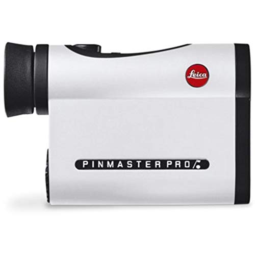 Leica Pinmaster II Pro 7x24mm Golf Laser Rangefinder - Premium Golf Distance Finder with Slope Measurement | Perfect for Golf Tournaments & Practice Rounds