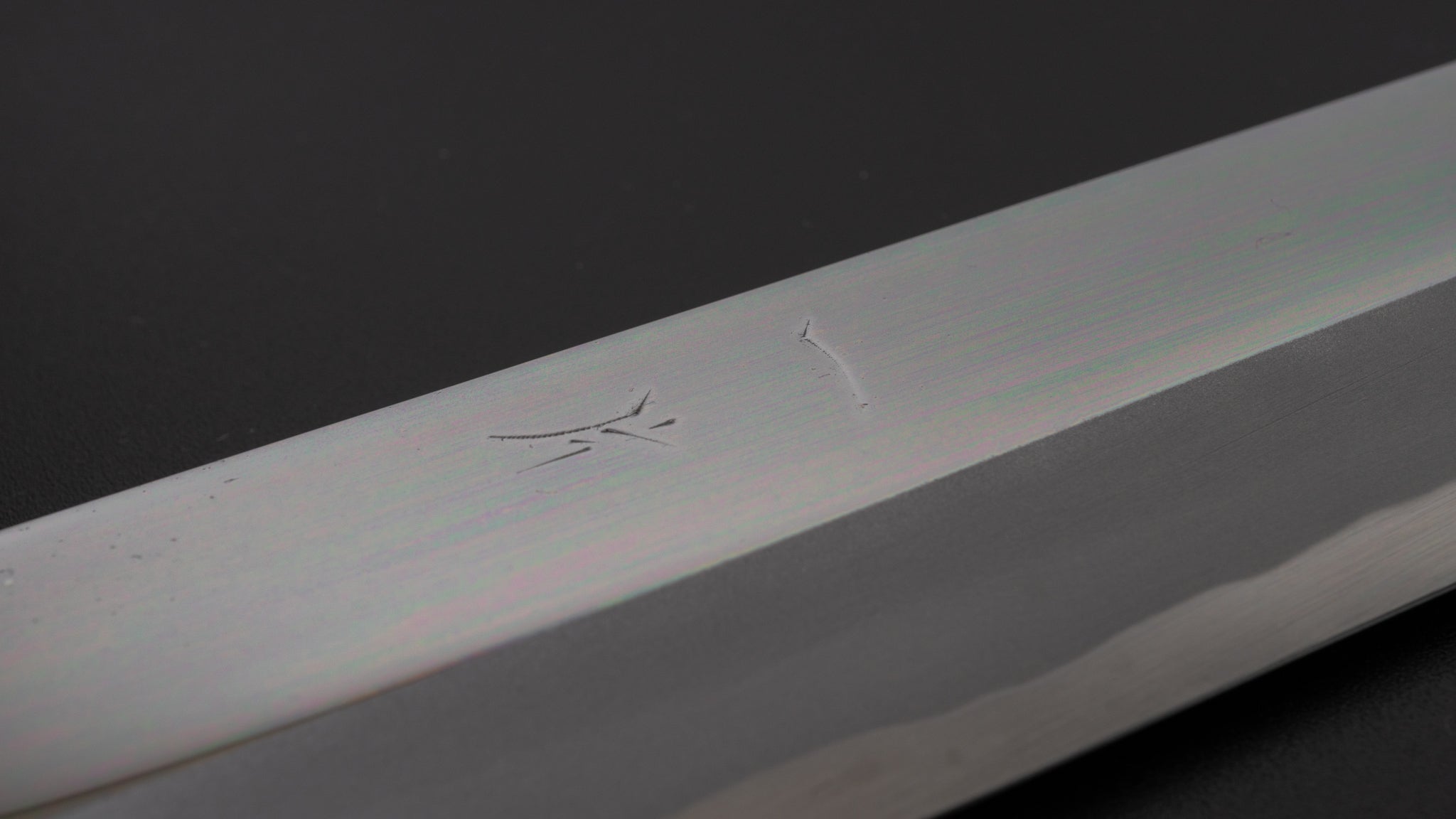 Hitohira Togashi White #1 Yanagiba Sakimaru 300mm Japanese Sushi Knife - Ebony Handle, Mirror Polished Blade with Saya - Perfect for Sushi Chefs & Japanese Cuisine Lovers
