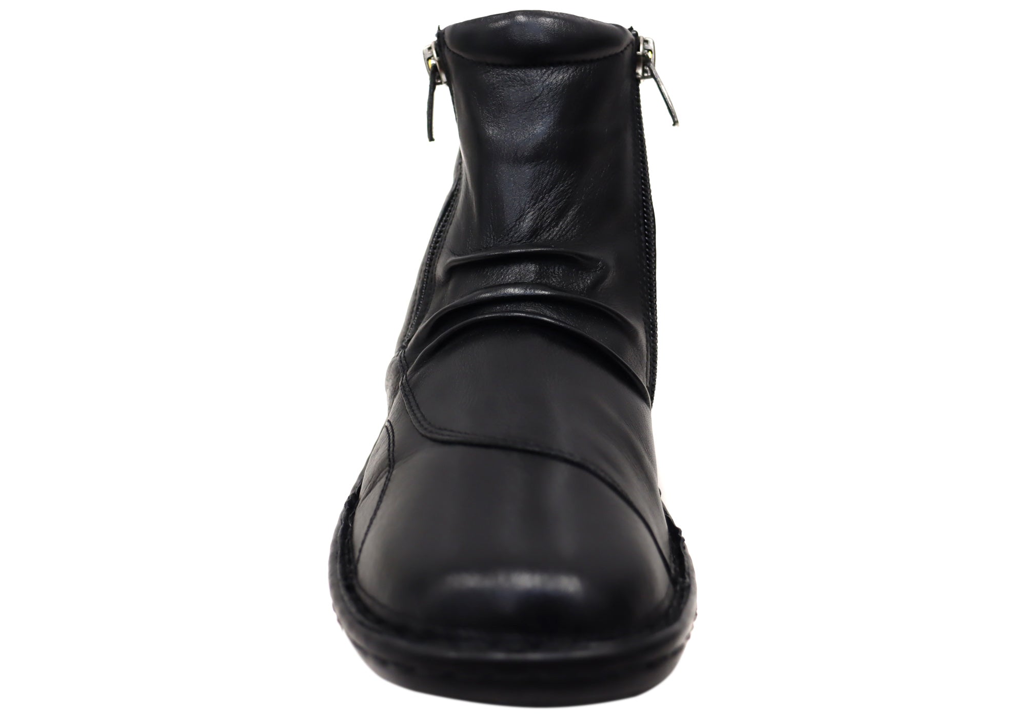 Orizonte Talun Women's European Comfortable Leather Ankle Boots - Stylish & Soft for Walking, Work & Casual Outfits
