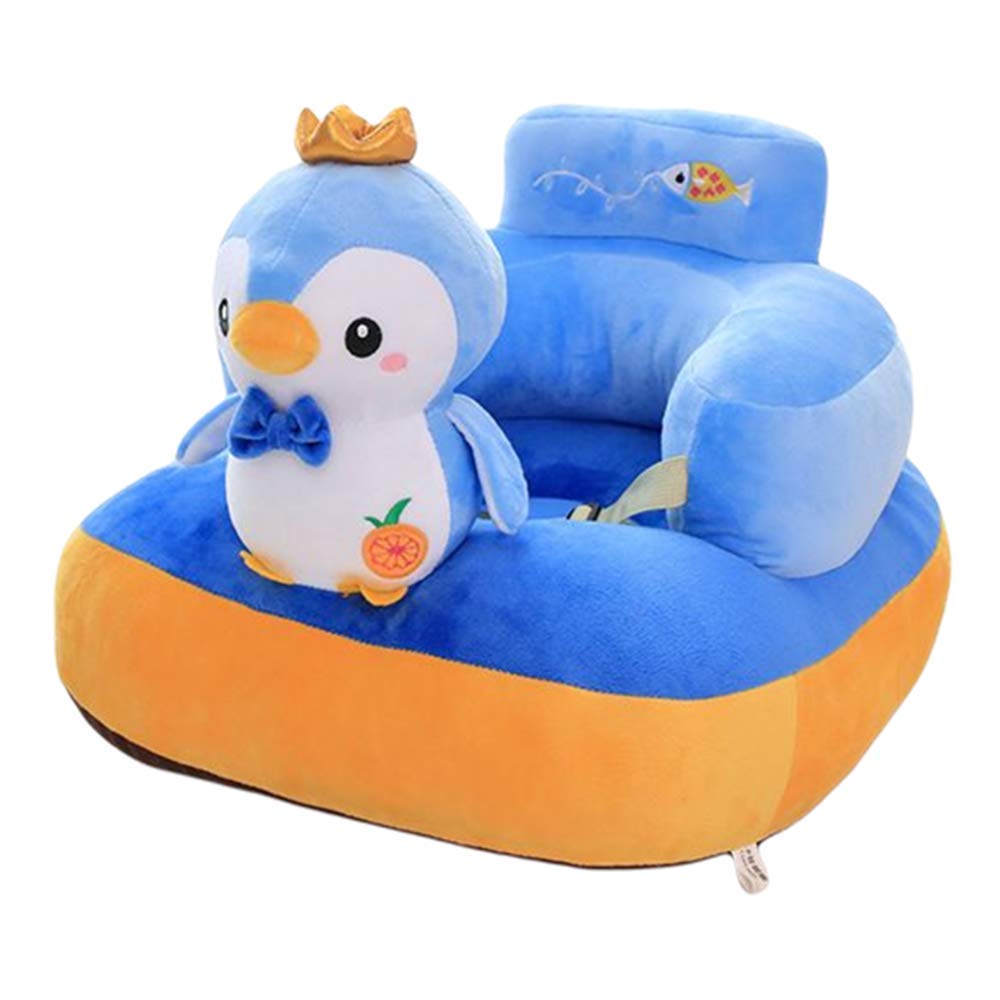 Drop-Proof Plush Penguin Sofa Chair for Kids - Soft Study Chair & Play Seat for Kindergarten, Nursery, and Toddler Room - Perfect for Reading, Relaxing, and Playtime