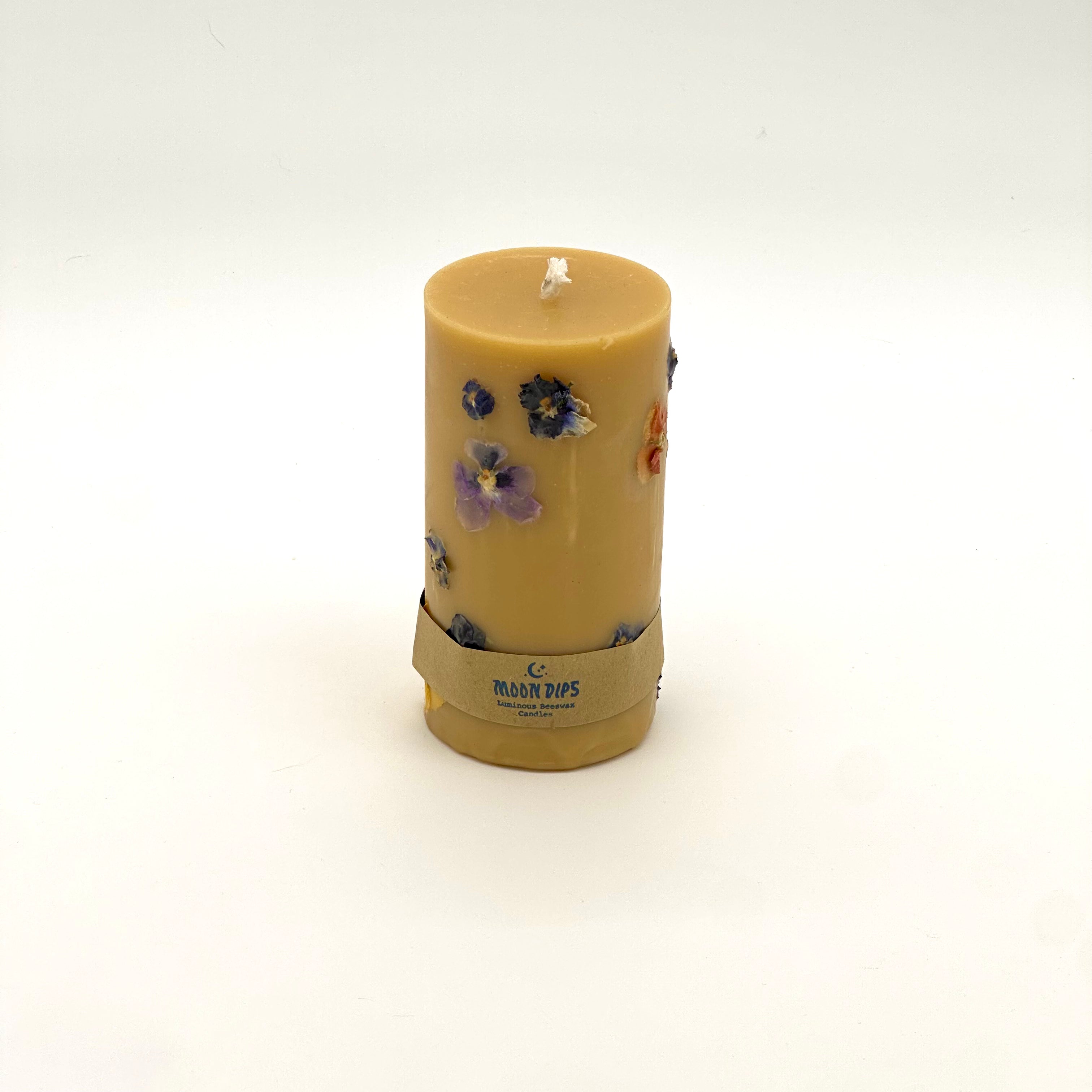 100 Hour Long-Lasting Botanical Pillar Candle - Natural Soy Wax for Home, Meditation & Relaxation - Perfect for Aromatherapy, Yoga & Spa