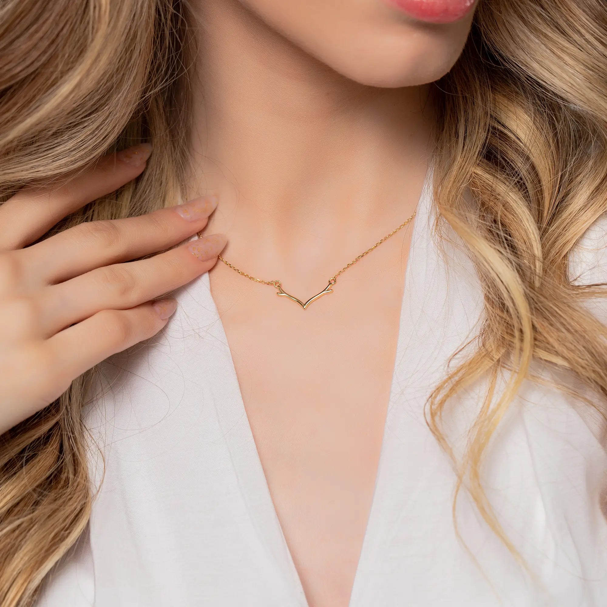 Wishbone Necklace - Elegant & Dainty Pendant Jewelry for Women | Perfect Gift for Birthday, Anniversary & Valentine's Day | Ideal for Everyday Wear & Special Occasions