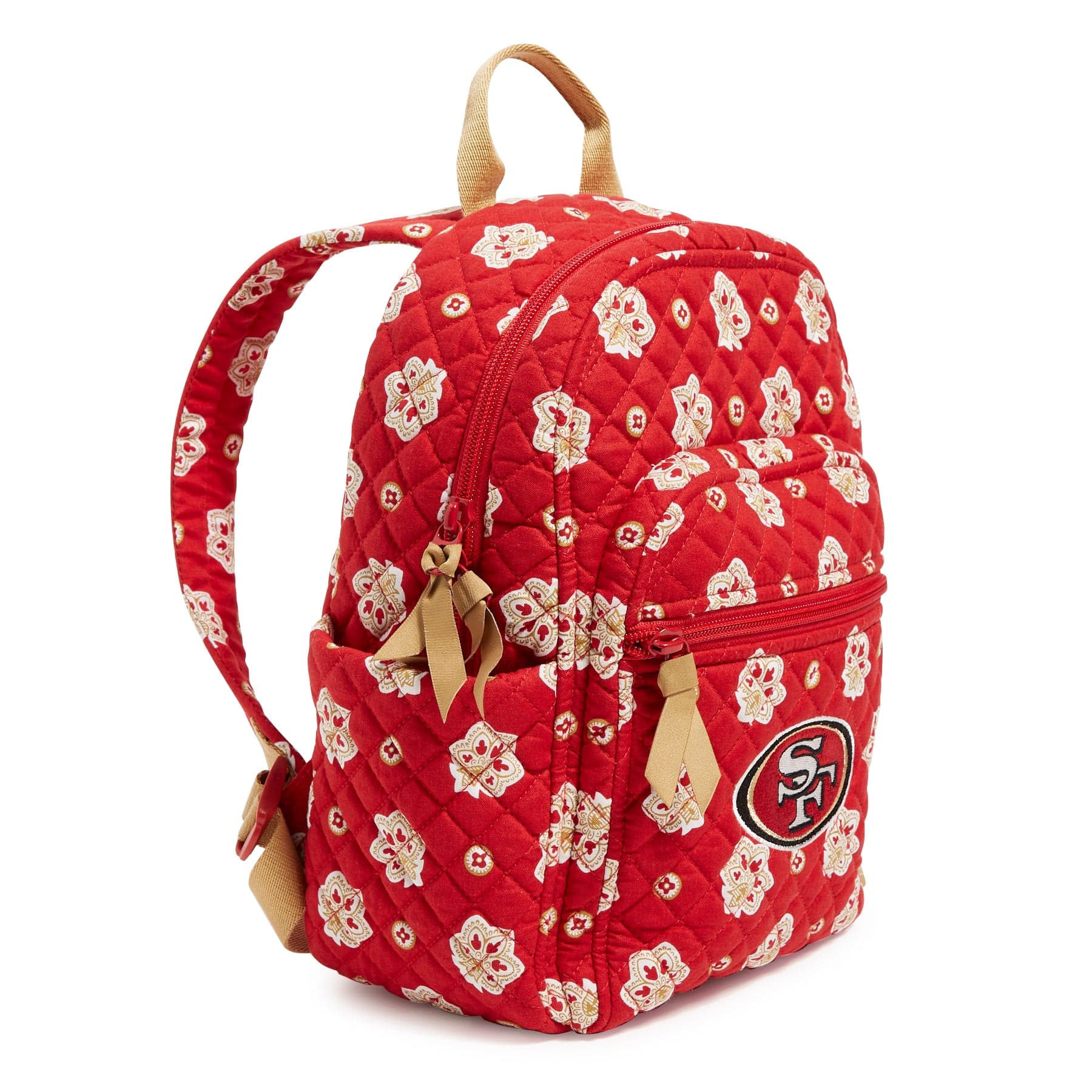 NFL Small Backpack for Men & Women - Lightweight Durable Game Day Bag with Adjustable Straps - Perfect for Football Games, Travel, School & Work