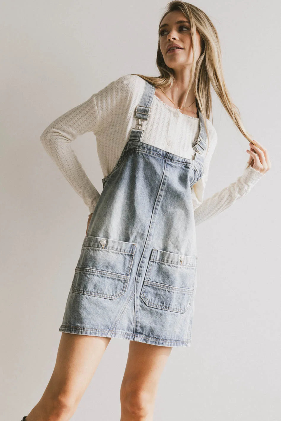 Koa Denim Mini Dress for Women - Stylish & Comfortable Summer Outfit - Perfect for Casual Wear, Date Nights & Beach Vacations - FINAL SALE