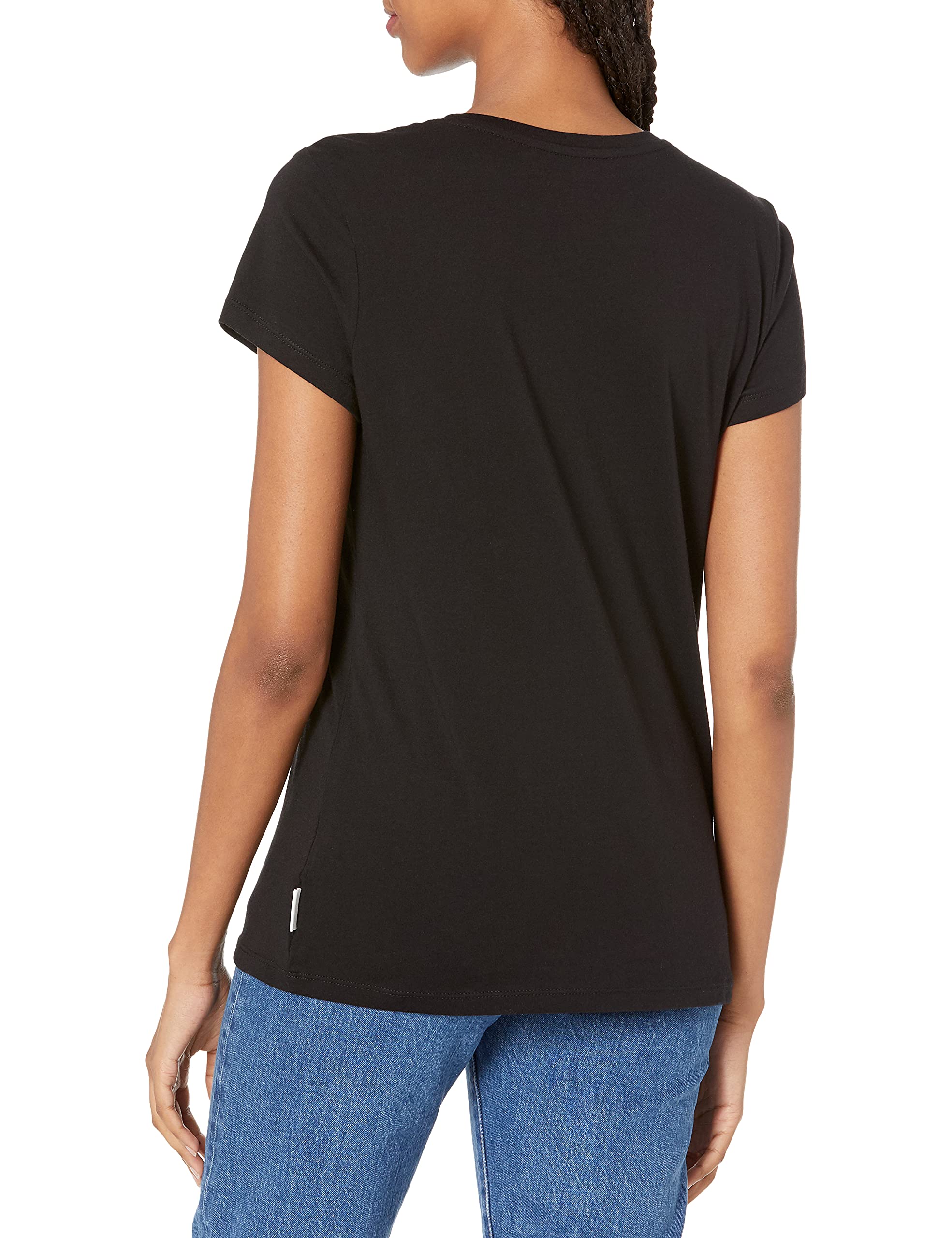 Calvin Klein Jeans Women's Ombre Iconic T-Shirt - Soft Cotton Casual Tee for Everyday Wear | Perfect with Jeans, Skirts & Layering Outfits