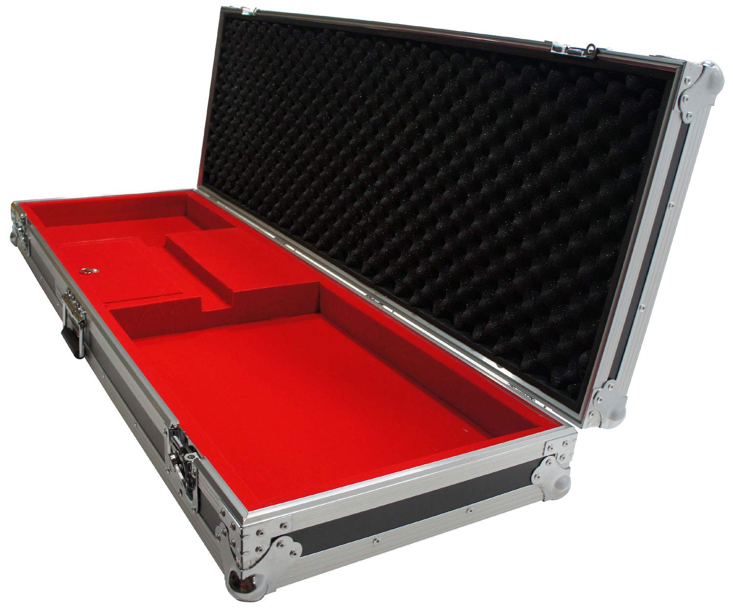Harmony Audio HCGTRB Hard Flight Case for Electric Guitars - Durable Custom Protection for Travel & Storage | Perfect for Musicians, Touring Bands & Airplane Transport
