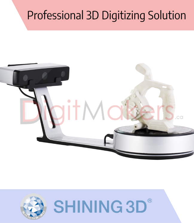 EinScan SP 3D Scanner - High Precision Handheld & Desktop 3D Scanning Device for 3D Printing, Reverse Engineering, CAD Modeling | Perfect for Prototyping, Product Design & Educational Use