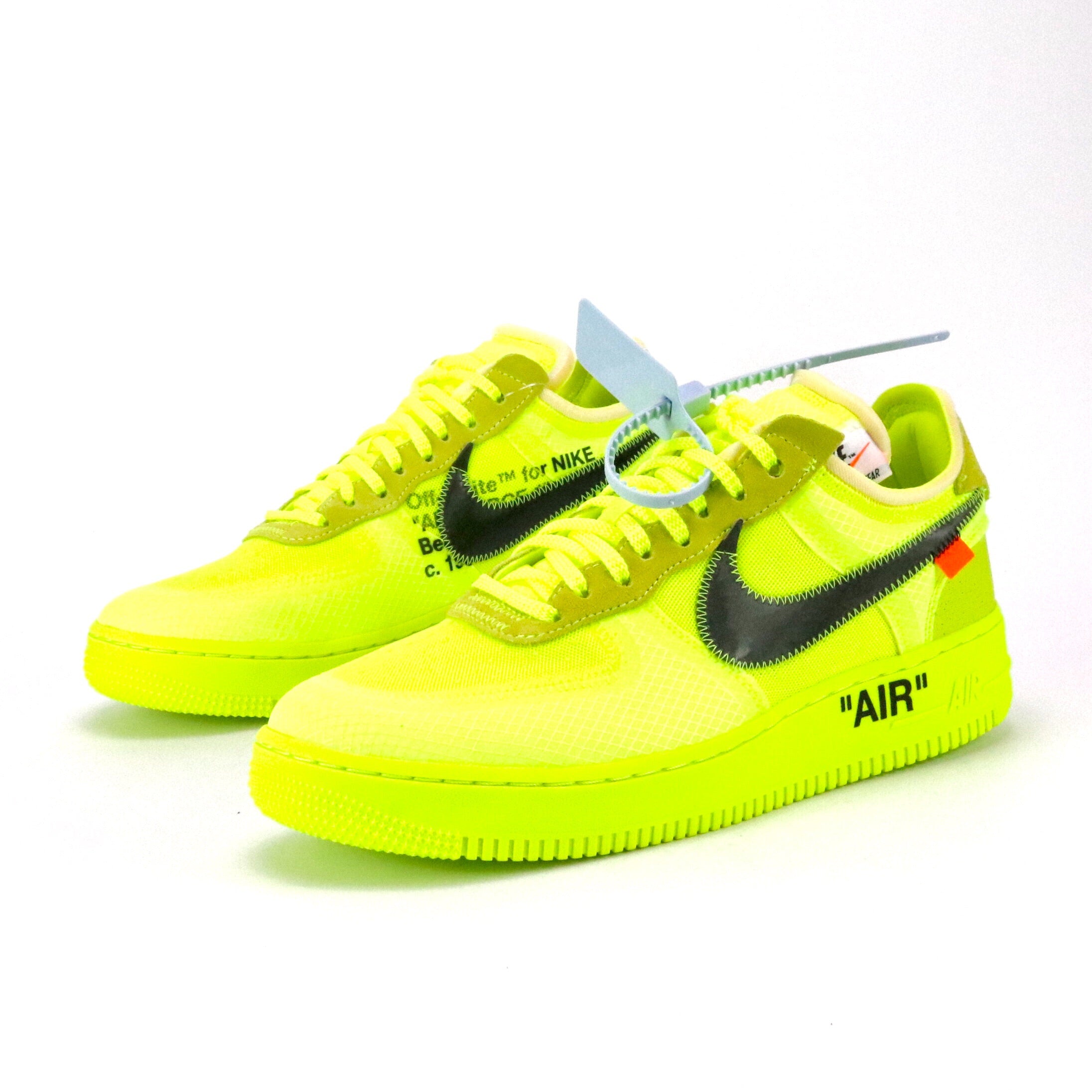 Off White x Nike The Ten: Air Force 1 Low Volt Sneakers - Limited Edition Collaboration - Perfect for Streetwear & Sneaker Collectors