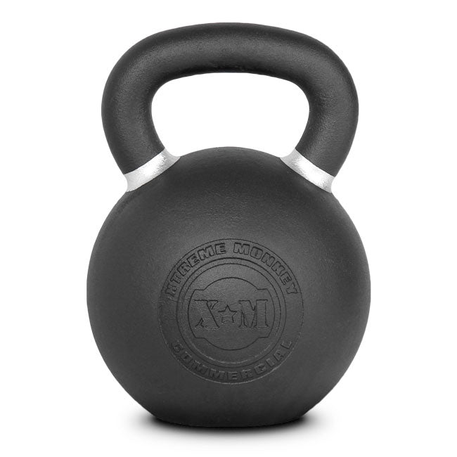 XM FITNESS Cast Iron Kettlebell 44lbs - Heavy Duty Workout Equipment for Strength Training, CrossFit & Home Gym Fitness
