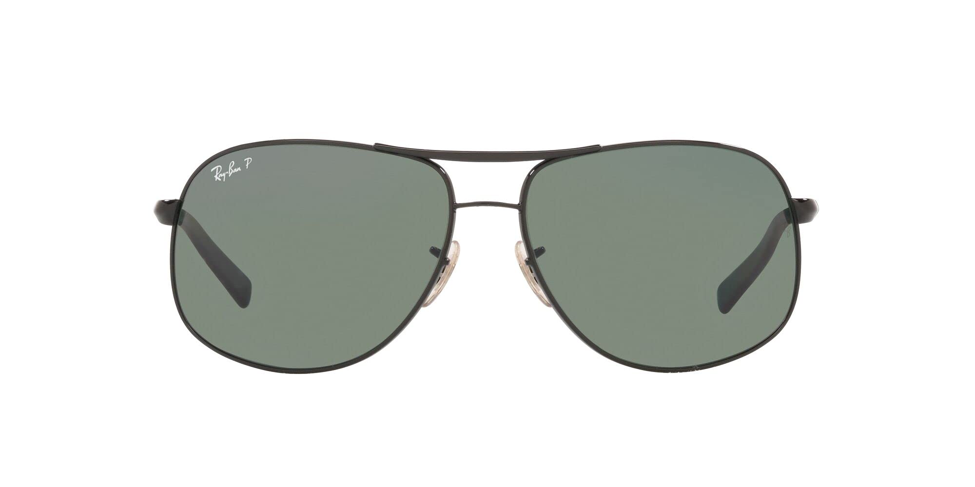 Ray-Ban RB3387 Aviator Sunglasses - Polarized UV Protection, Classic Gold Frame & Green Lenses - Perfect for Driving, Travel & Outdoor Activities