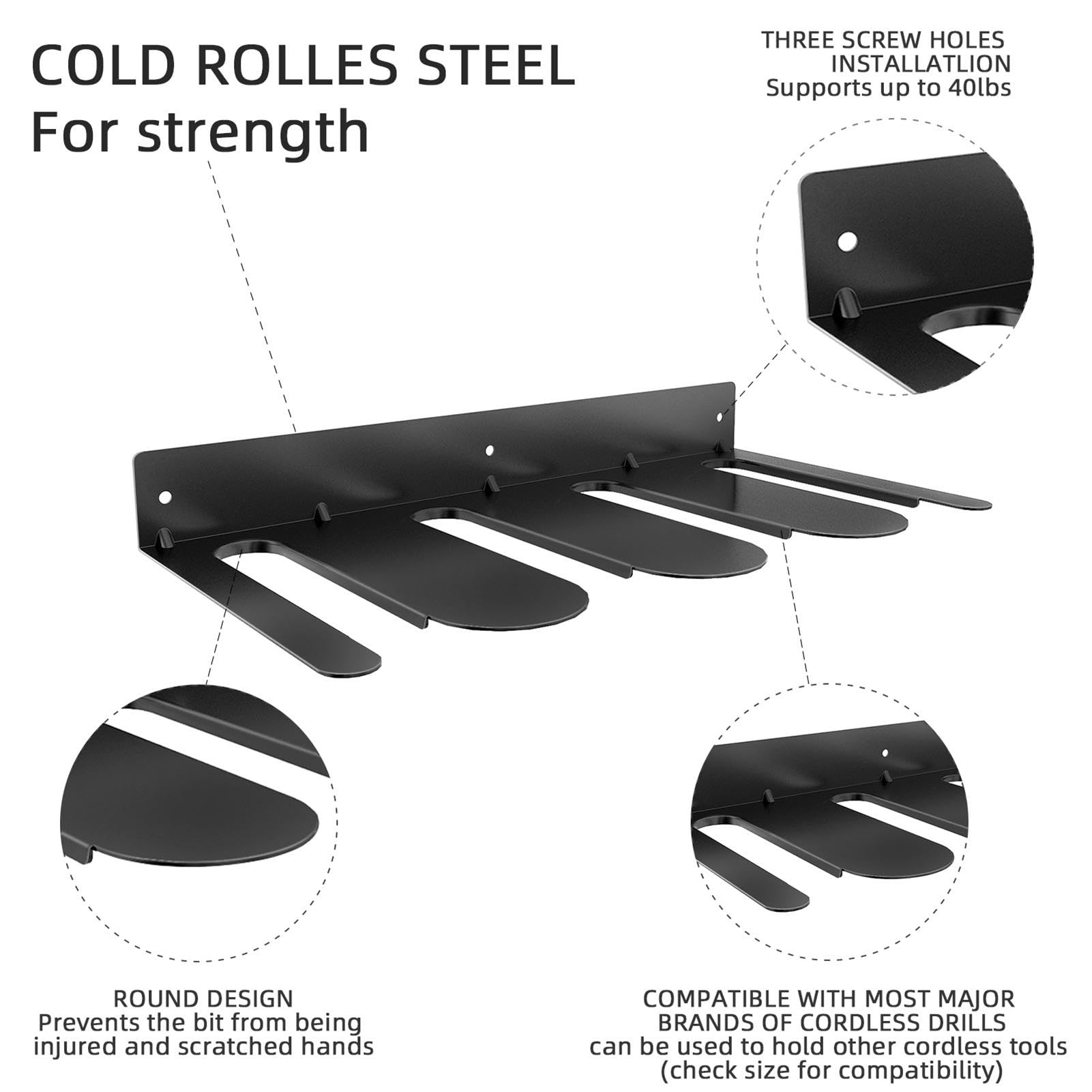 Garage Wall Organizer - Heavy-Duty Steel Workshop Storage System for Tools & Equipment, Perfect for Garages, Workshops, and Home DIY Spaces