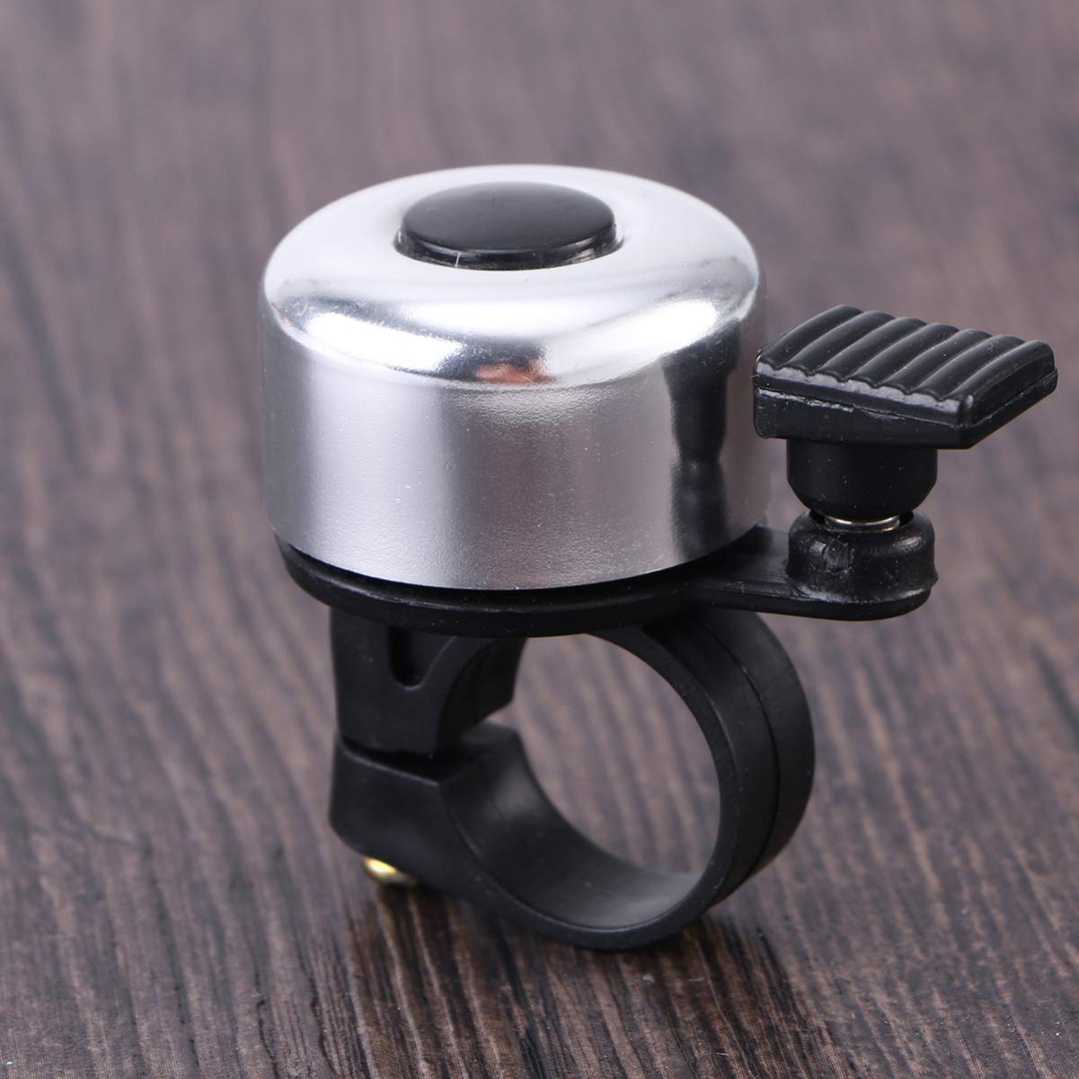 BESPORTBLE Aluminum Alloy Bike Bell - Loud MTB Mountain Bicycle Handlebar Horn Ring, Durable Cycling Accessories for Road & Commuter Bikes (Golden) - Perfect for Urban Commuting & Trail Riding Safety