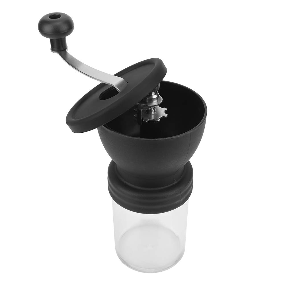 Kitchen Stainless Steel Manual Coffee Grinder - Adjustable Detachable Bean Mill for Home Use, Perfect for Espresso, French Press, and Pour Over Brewing