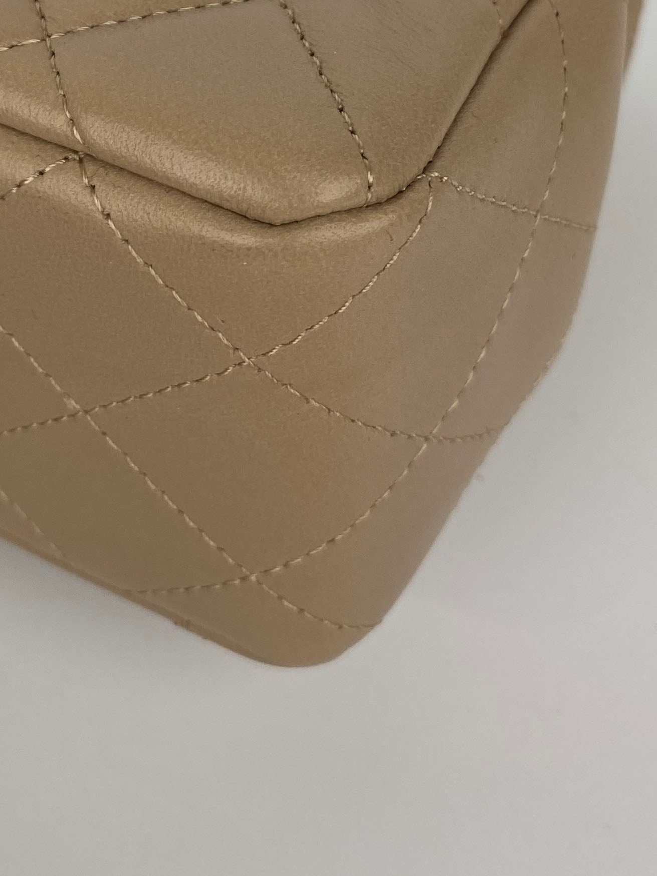 Chanel Light Brown Mini Flap Bag - Classic Quilted Leather Crossbody Purse for Women | Perfect for Date Night, Parties & Everyday Luxury