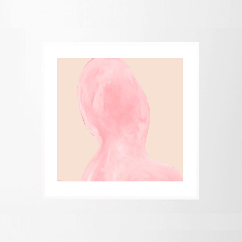 THE POSTER CLUB By Garmi - Abstract Art Print Poster 50x50cm (20x20 Inches) - Modern Wall Decor for Living Room, Bedroom & Office