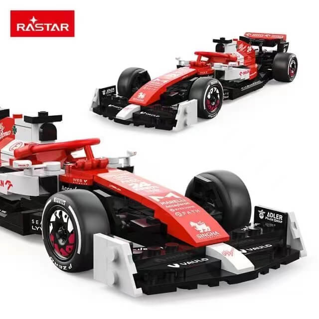 RASTAR 92300 2022 Alfa Romeo F1 C42 Racing Car Model - 1:18 Scale Diecast Collectible Toy for F1 Fans & Car Enthusiasts - Perfect for Display, Gifts, and Racing Collections