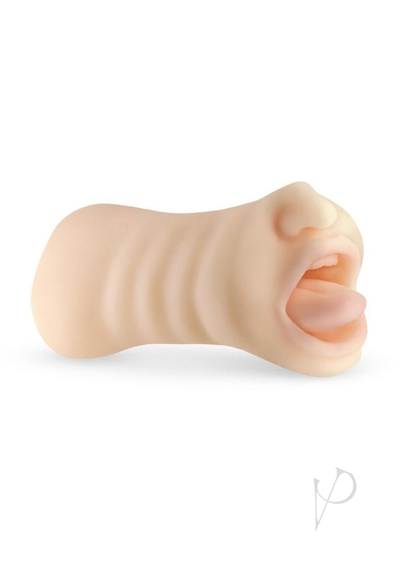 Barely Legal Harley Stroker Dual-Ended Masturbator - Realistic Pussy & Mouth Design - Vanilla Scented - for Men's Solo Pleasure & Couples Play