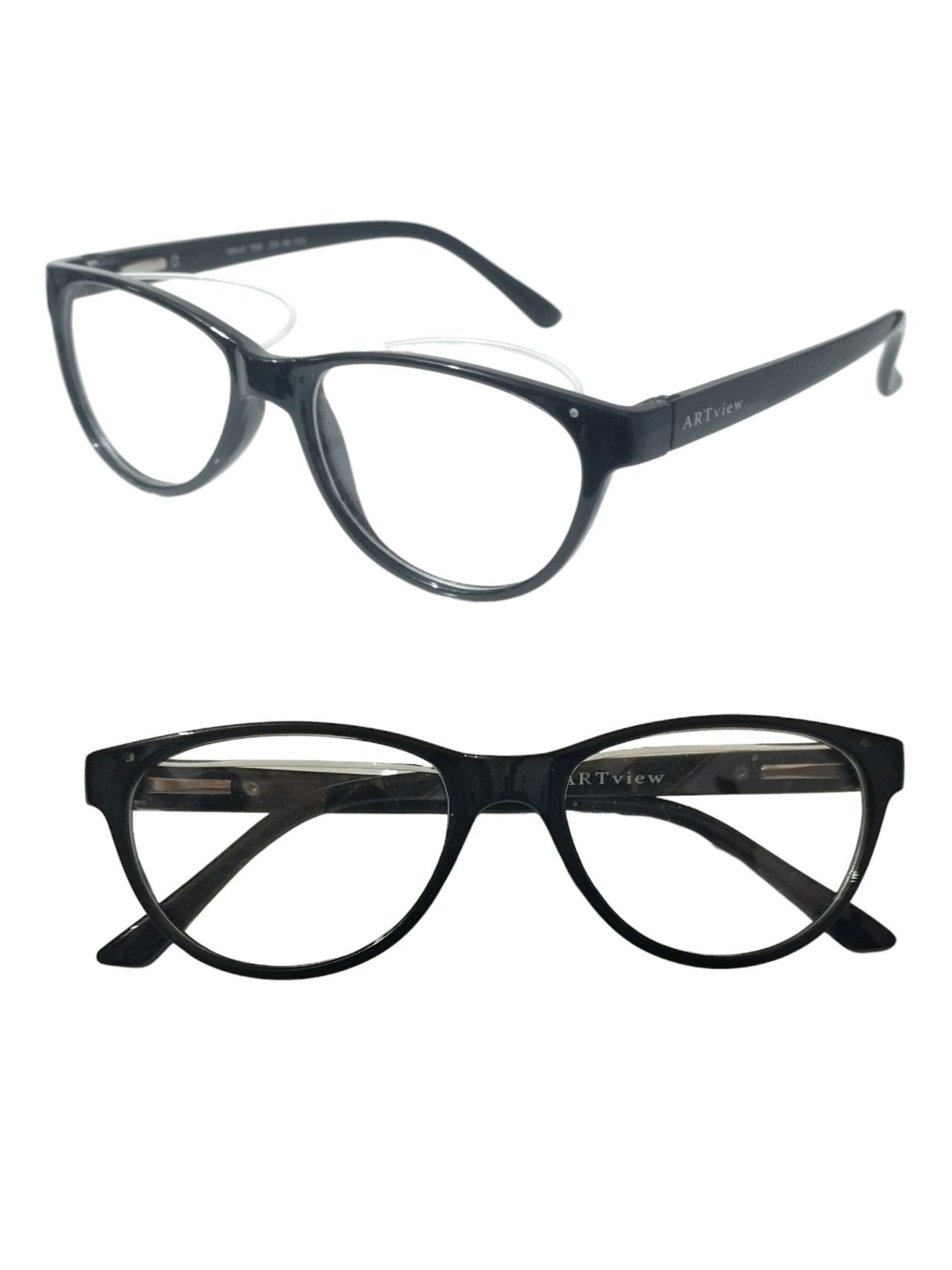 OptiLift Full Frame Ptosis Crutch Glasses - Support for Droopy Eyelids, Comfortable & Adjustable Eyewear for Daily Use, Reading & Driving