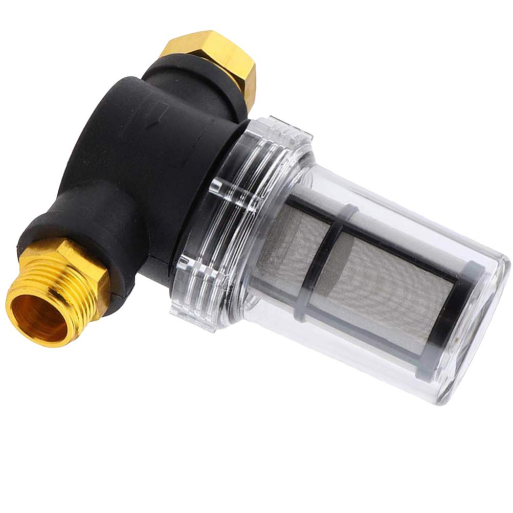 Garneck High Pressure Washer Filter Connector - Sediment & Garden Hose Strainer for Car Wash, Pressure Washers & Gardening | Universal Fit for Pressure Washer Accessories & Water Filtration