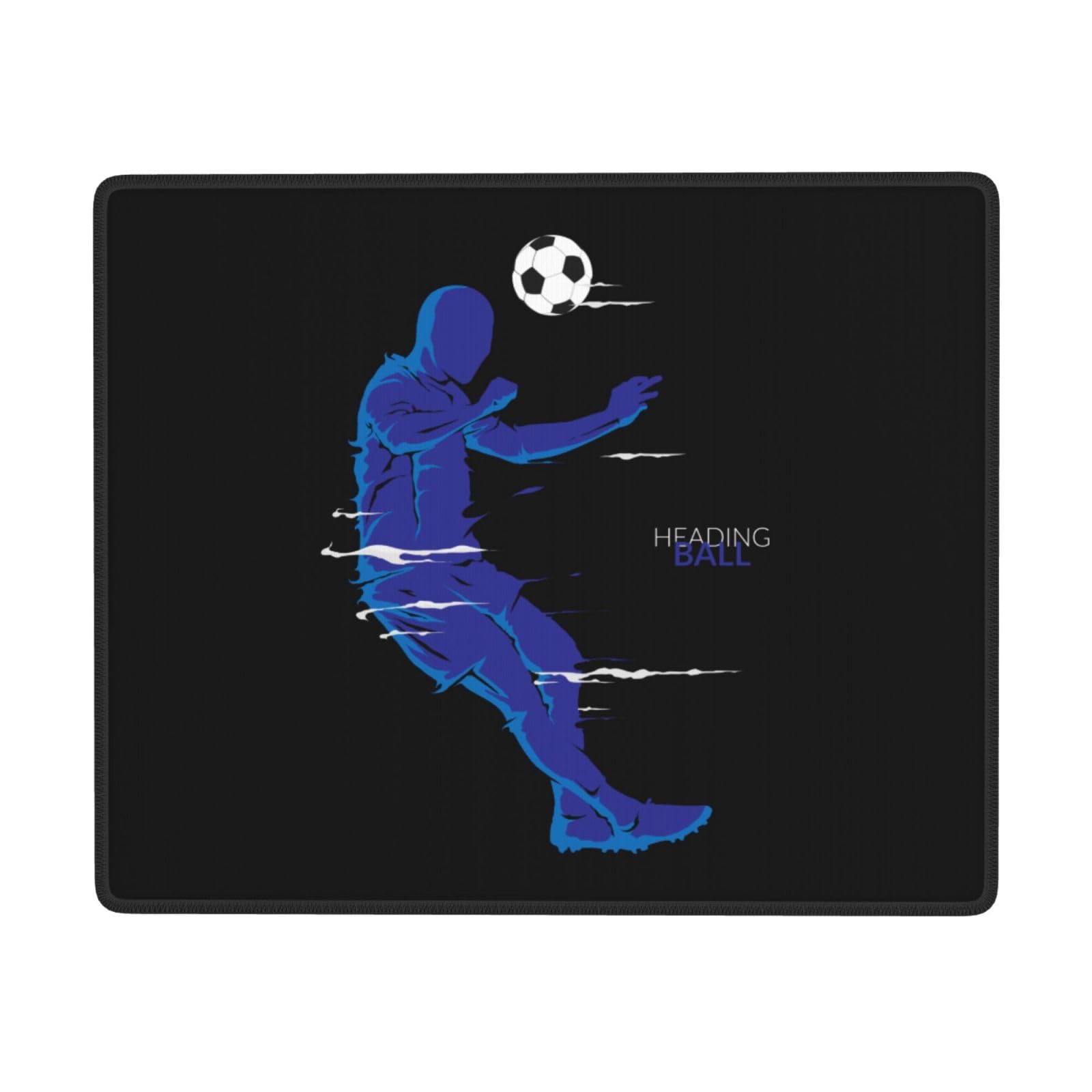 SIYTUAU Soccer Players Mouse Pad - Waterproof, Non-Slip Rubber Gaming Mouse Pad (7x9 inches) for Office, Laptop & PC - Perfect for Soccer Fans, Gamers & Workstations