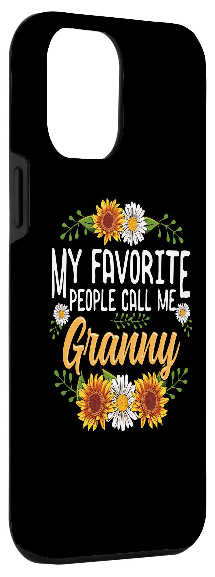 iPhone 12 Pro Max Case - 'My Favorite People Call Me Granny' Funny Phone Cover - Perfect Gift for Grandmas & Elderly Women - Ideal for Everyday Use, Family Gatherings & Special Occasions