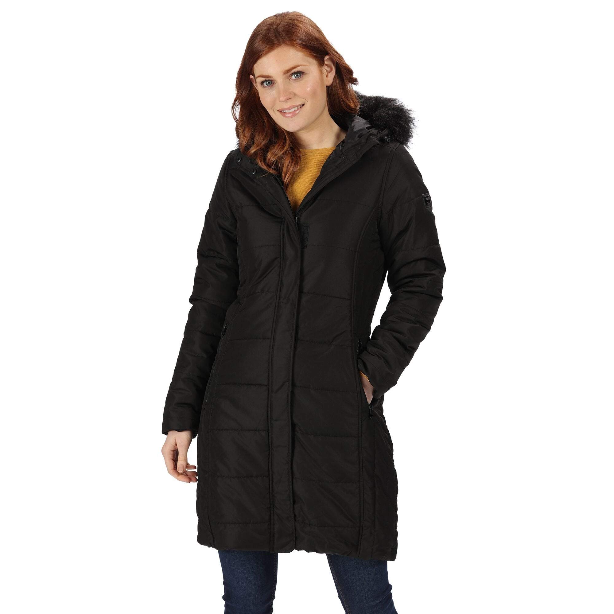 Regatta Women's Fermina II Waterproof Insulated Winter Jacket - Warm Windproof Coat for Outdoor Hiking, Skiing & Cold Weather Activities