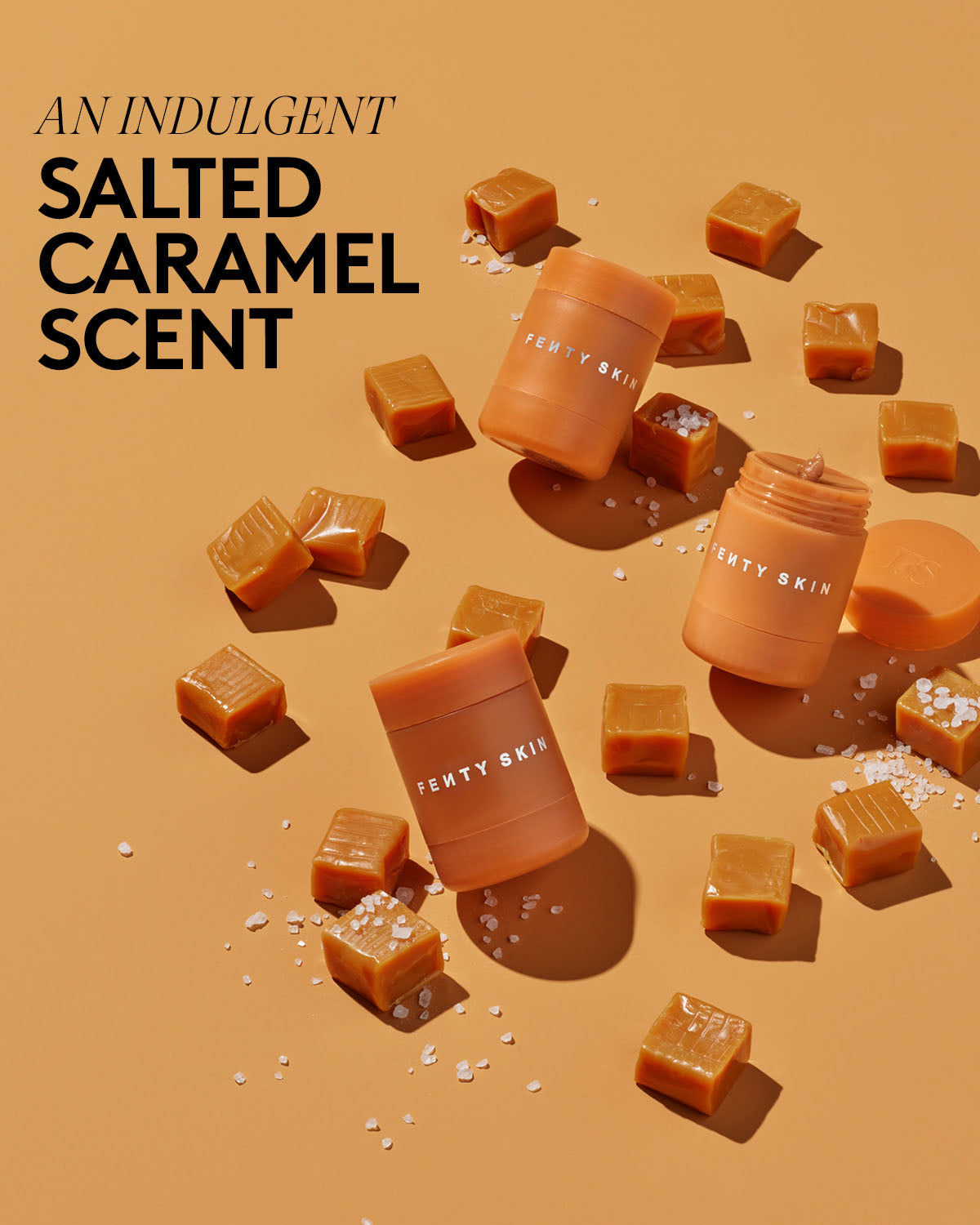 Plush Puddin' Intensive Recovery Lip Mask - Salted Caramel Flavor | Deep Hydration & Repair for Dry, Chapped Lips | Perfect for Night Care & Winter Lip Treatment