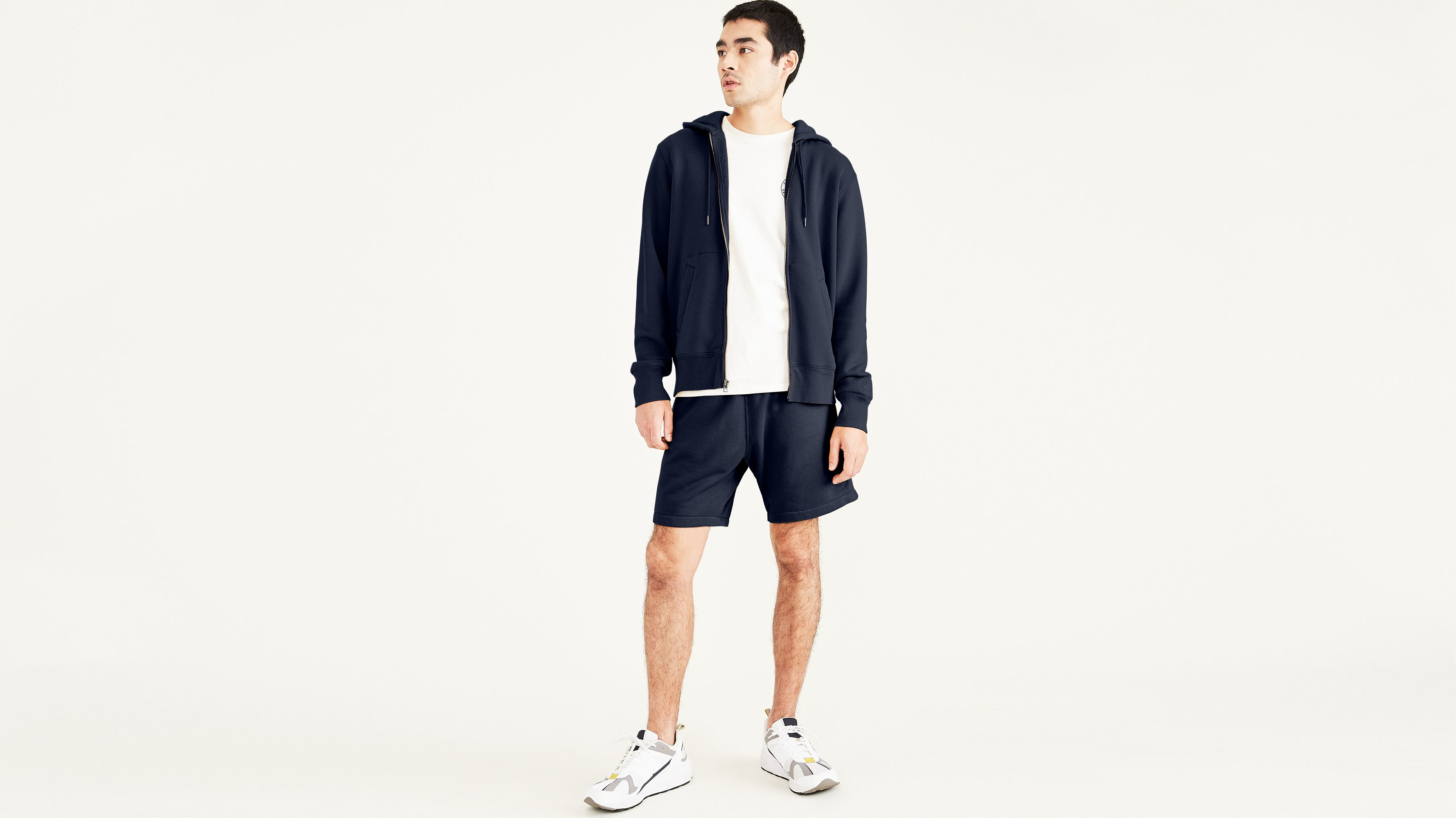 Men's Sport Full Zip Hoodie - Comfortable Regular Fit Fleece Jacket for Running, Gym & Casual Wear
