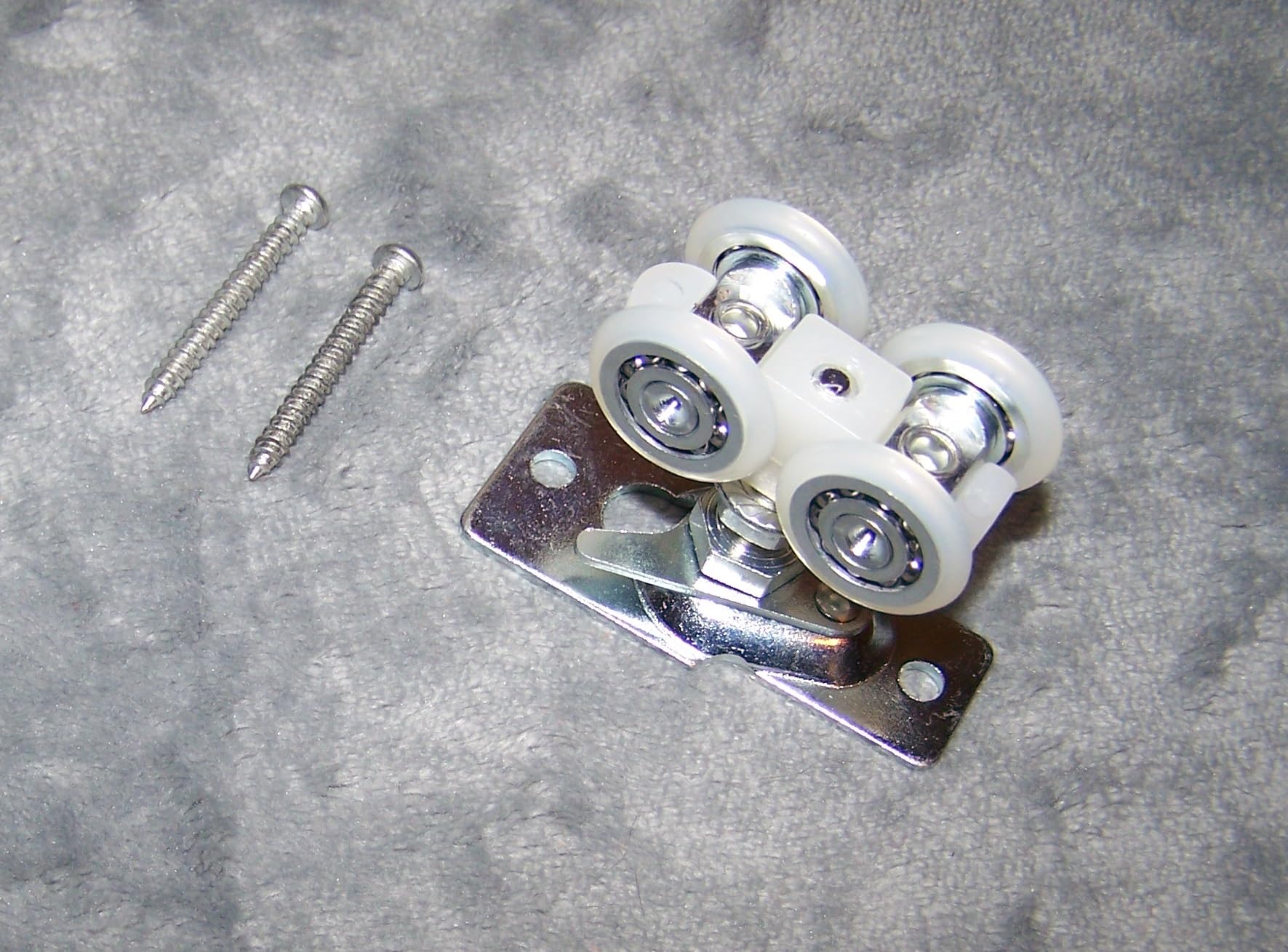 Premium Plantation Shutter Track Rollers - 4 Ball Bearing Wheels for Smooth Gliding | Perfect for Window Coverings & Home Improvement Projects