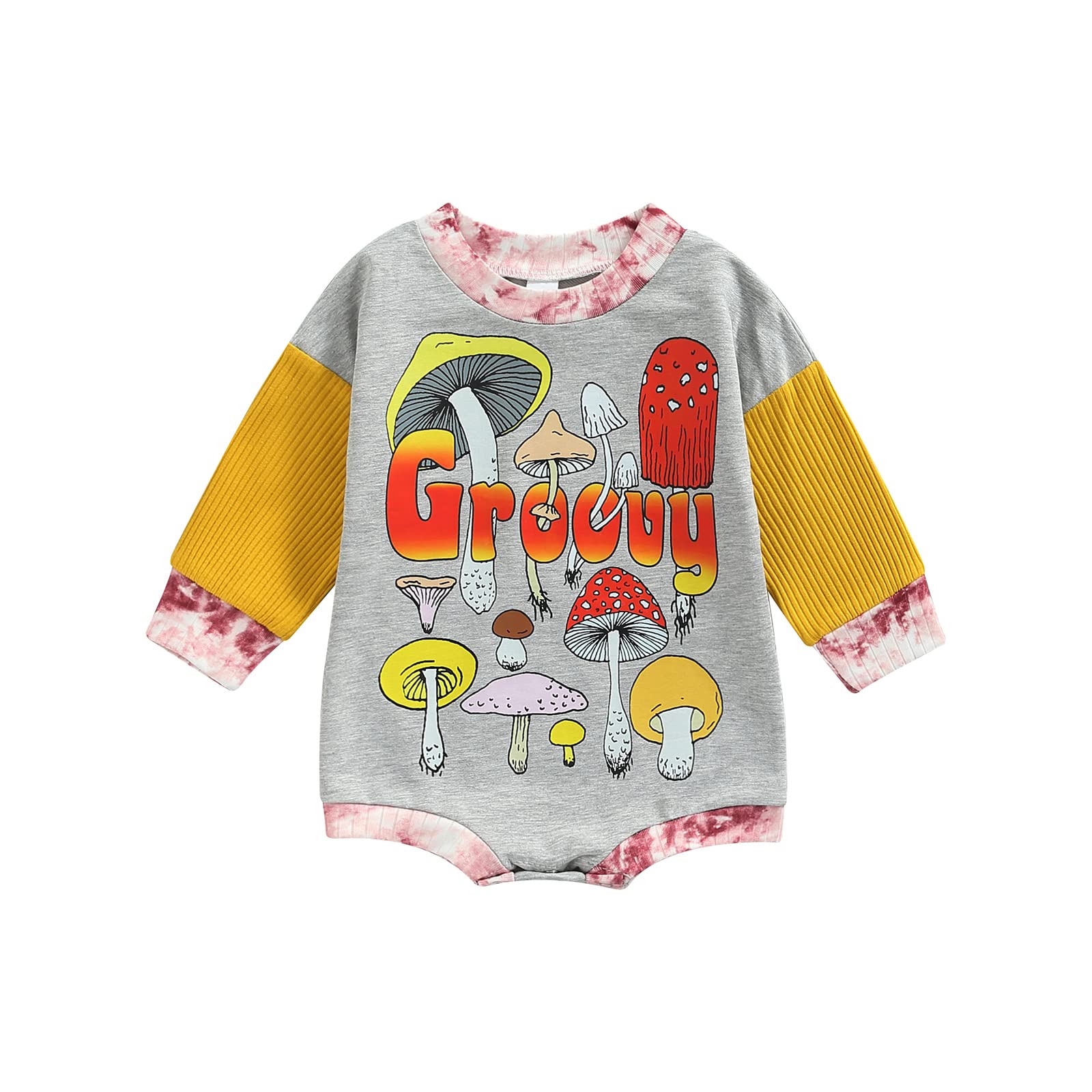 Adorable Unisex Baby Halloween Outfit - Pumpkin Print Romper & Oversized Sweatshirt for Newborn Boys & Girls | Perfect for Trick-or-Treating, Photo Shoots & Fall Festivals