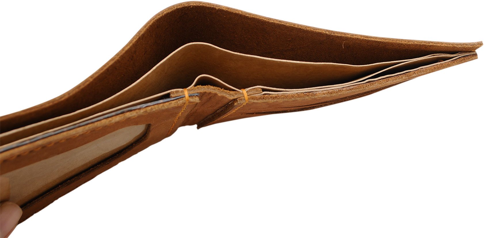 Genuine Leather Wallet for Men - Travel & Stamps Design - Perfect for Daily Use & Gifts