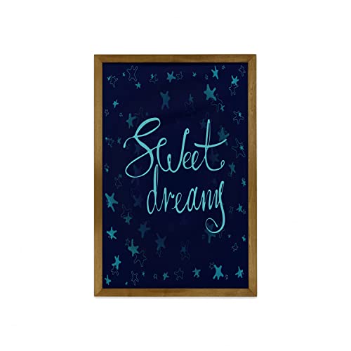 Aqua and Navy Blue