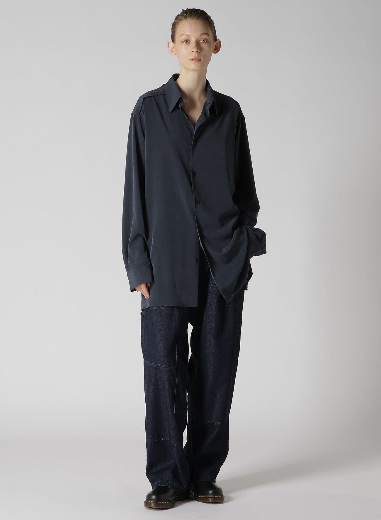 Elegant Crepe de Chine Back Flap Blouse for Women | Lightweight & Flowy Top | Perfect for Office, Party & Casual Wear