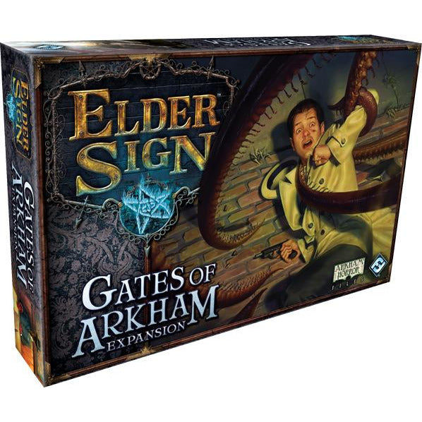 Elder Sign: Gates of Arkham - Horror Board Game Expansion | Lovecraftian Adventure Game | Perfect for Game Nights & Cthulhu Mythos Fans