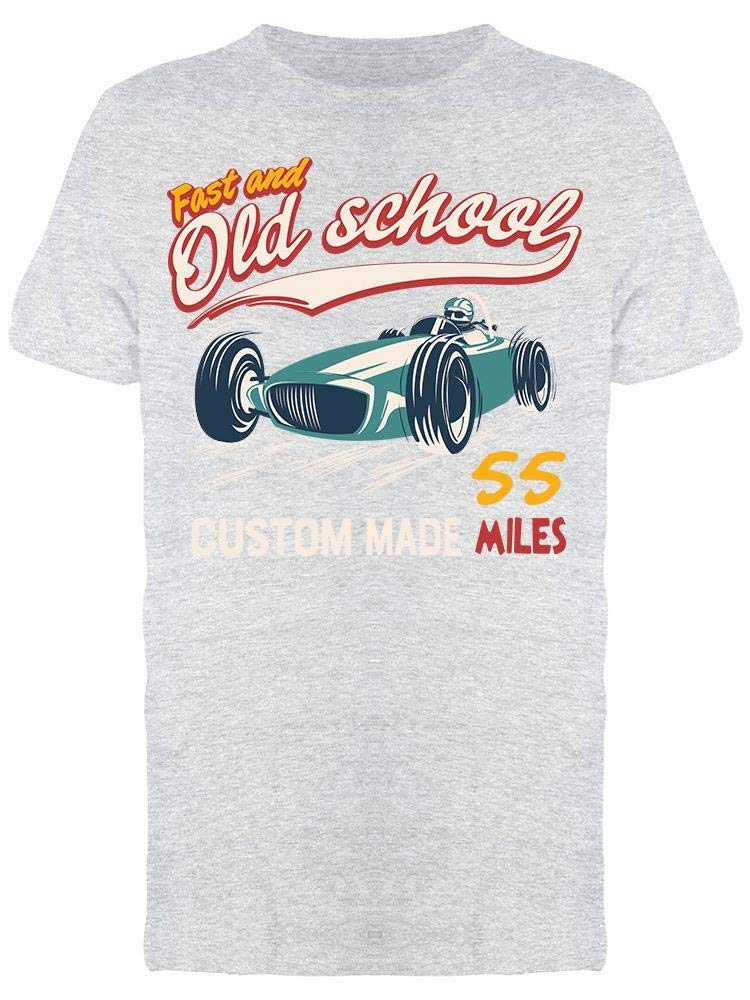 Vintage Racing Car T-Shirt for Men - Fast & Classic Design - Comfortable Cotton Tee - Perfect for Casual Wear, Car Enthusiasts & Retro Style Lovers