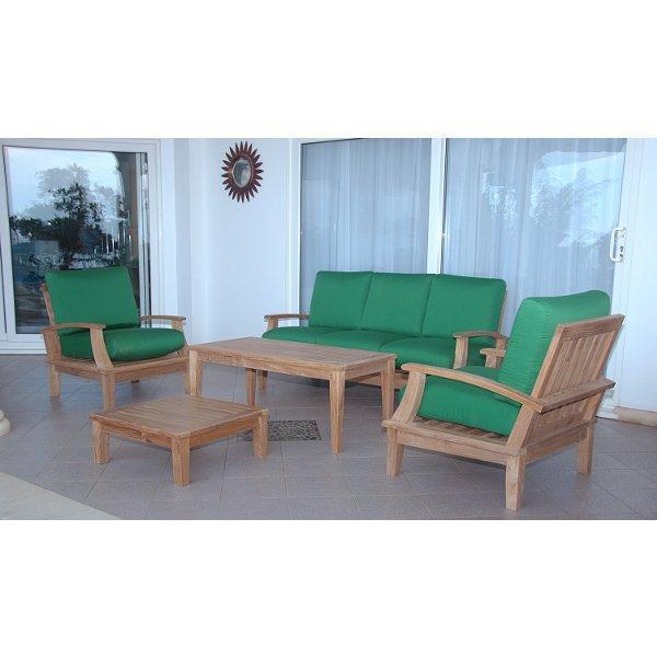 5-Piece Brianna Deep Seating Sofa Set - Outdoor Patio Furniture for Backyard, Poolside & Garden Relaxation