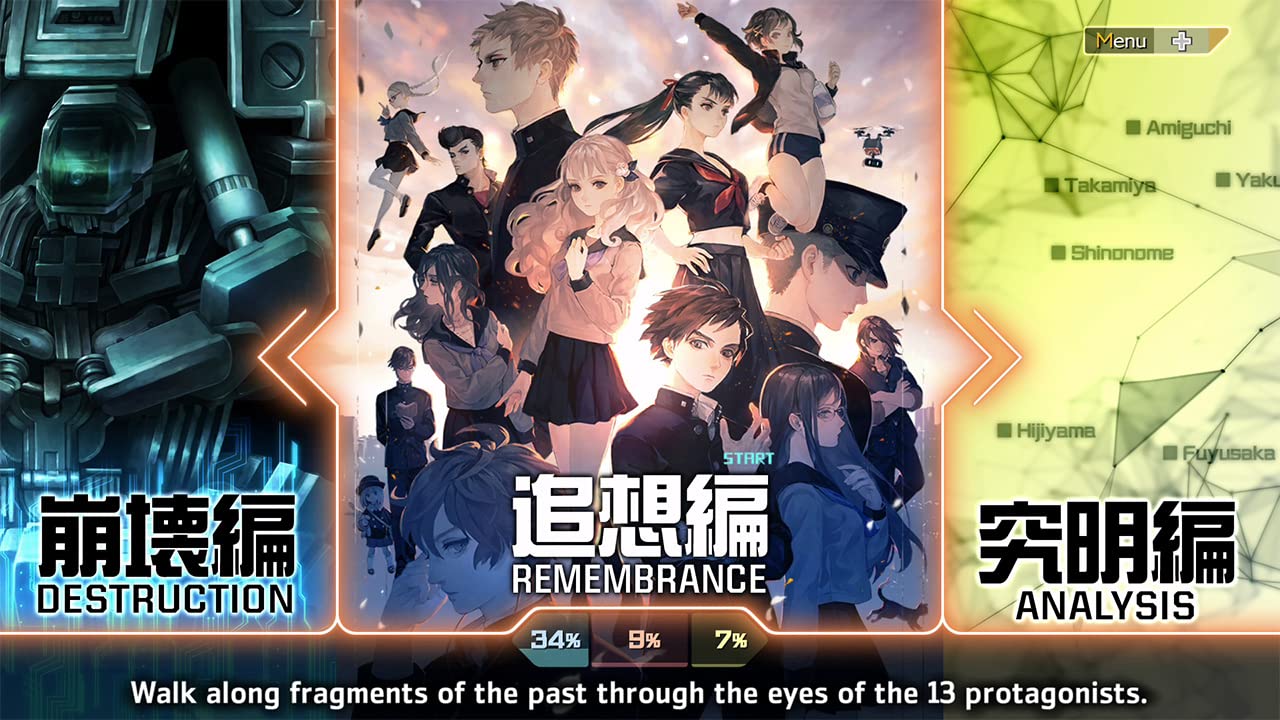 13 Sentinels: Aegis Rim - Nintendo Switch Game | Sci-Fi Visual Novel & Tactical RPG | Perfect for Anime Fans & Strategy Gamers | Play at Home or On-The-Go
