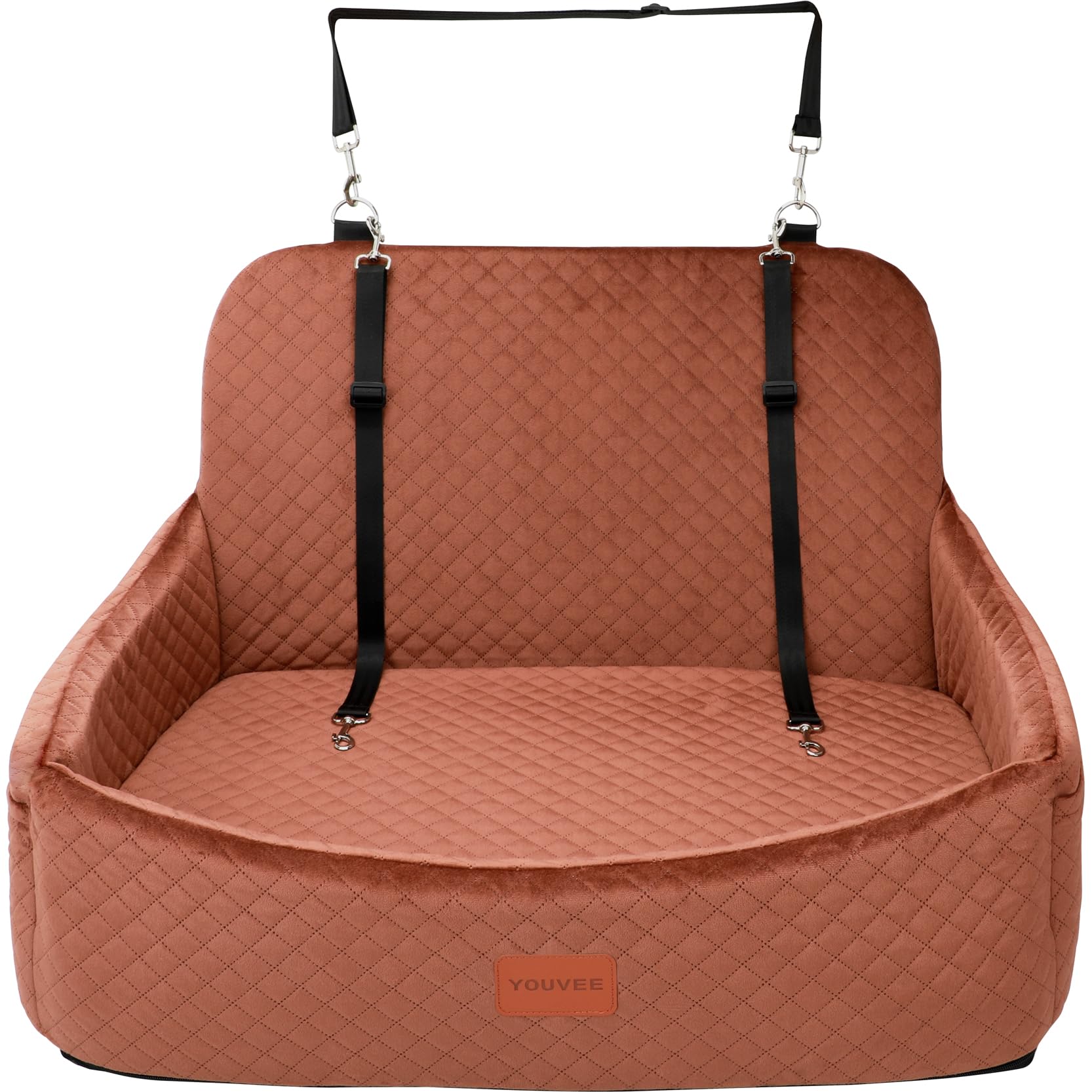 Youvee Dog Car Seat for Large & Medium Dogs - 4