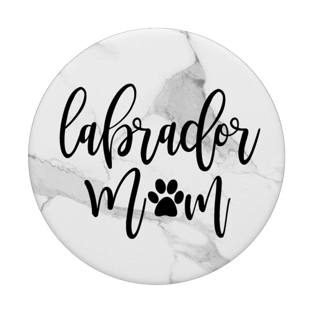 Labrador Retriever Mom PopSockets PopGrip - Swappable Phone Grip for iPhone & Android | Perfect Gift for Dog Lovers & Labrador Owners | Use for Phones, Tablets, and Daily Commute