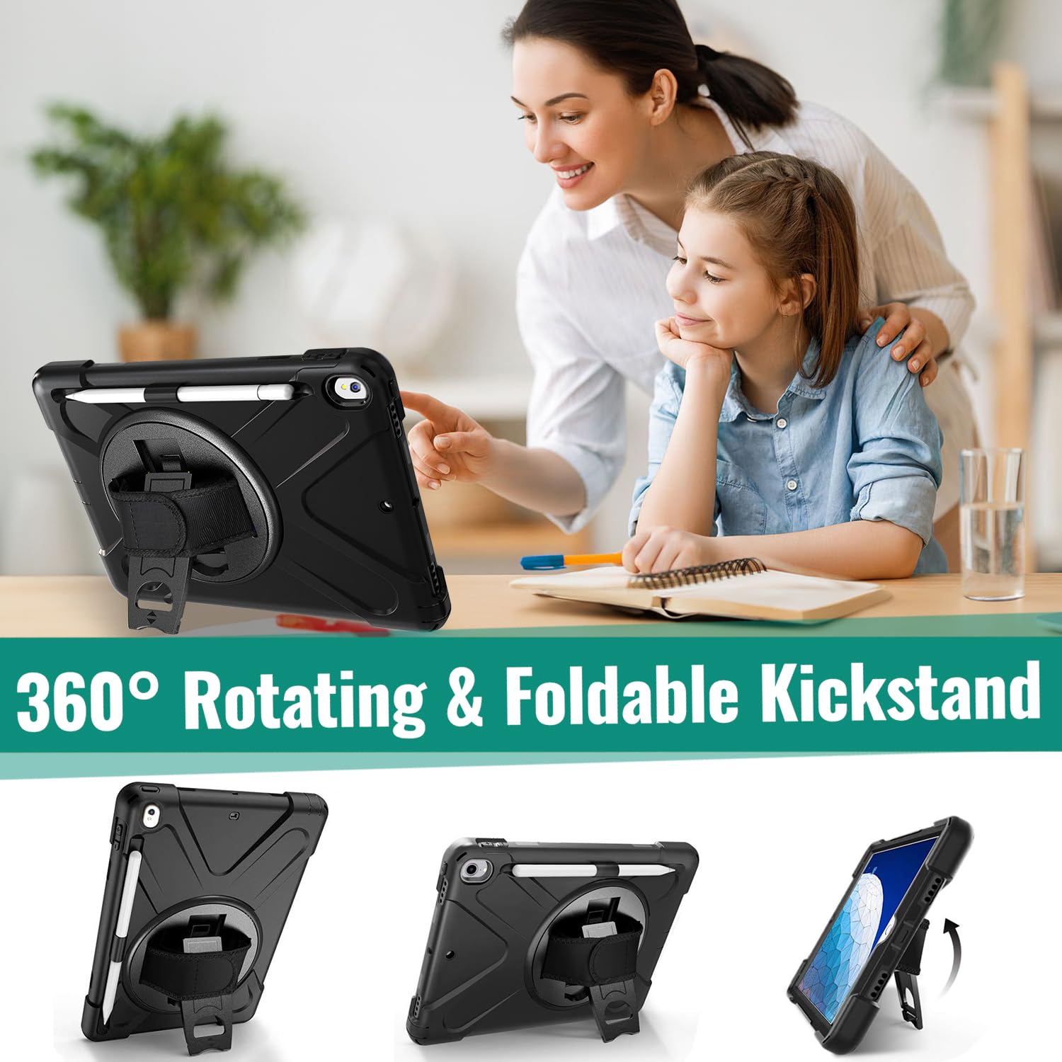 Premium Heavy Duty Rugged Protective Case for iPad Air 3 10.5