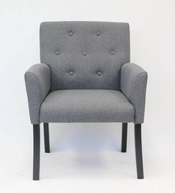 Boss Taylor B669BK Accent Chair - Modern Dining & Living Room Chair for Home, Office, or Restaurant Decor