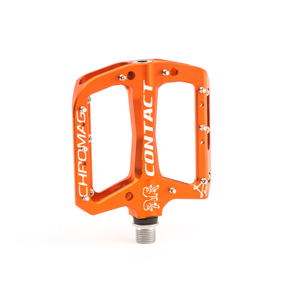 Chromag Contact Pedal - High-Performance Mountain Bike Pedals for Downhill & Trail Riding - Durable & Grippy MTB Pedals for Enhanced Control & Stability