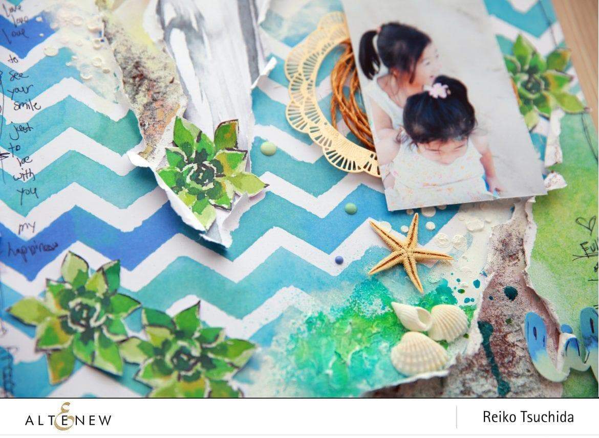 Forest Glades Metallic Shimmer Ink Spray - Premium DIY Crafting Supplies for Scrapbooking, Card Making & Art Projects - Perfect for Wedding Invitations, Greeting Cards & Home Decor
