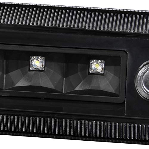 AKKON Black Housing LED Tail Light Kit + 3rd Brake Lamp for 2009-2014 Ford F150 & F-Series Trucks - Durable Replacement for Enhanced Night Visibility & Stylish Appearance