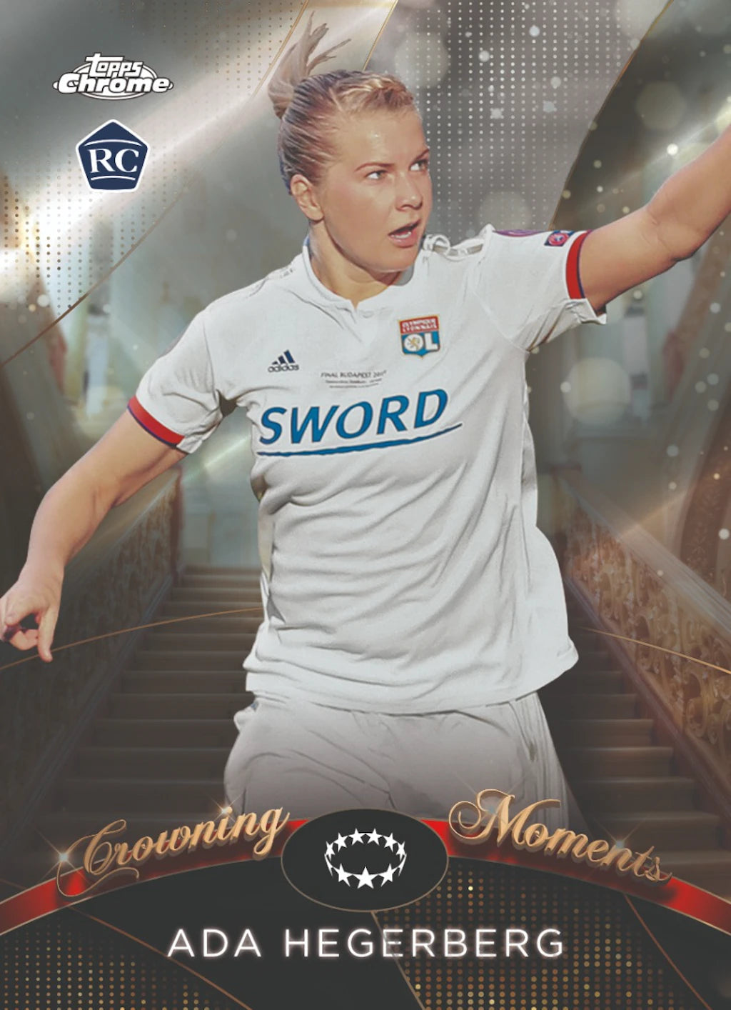 2023 Topps Chrome UEFA Women's Champions League Hobby Box - Collectible Soccer Trading Cards for Fans & Investors - Perfect for Card Collecting, Gifts & Fantasy Sports